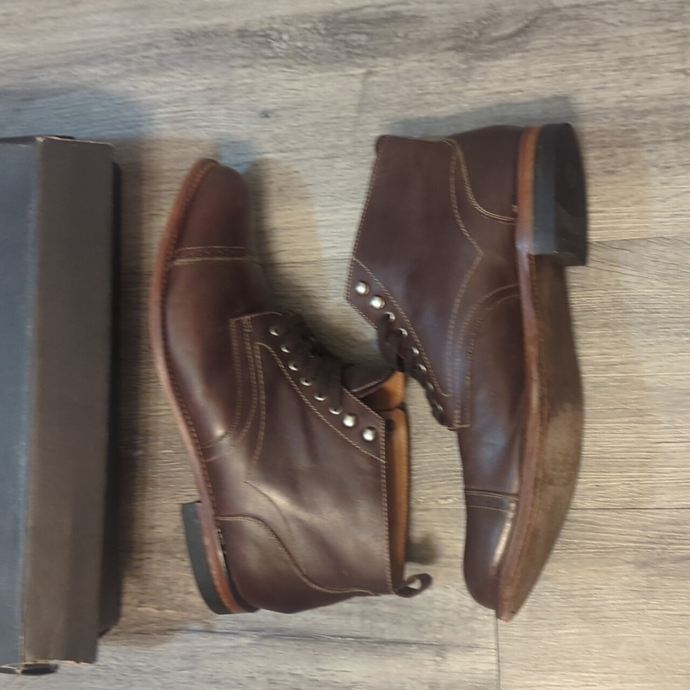 Stacy Adams Madison Cognac Boots - Picture 7 of 9
